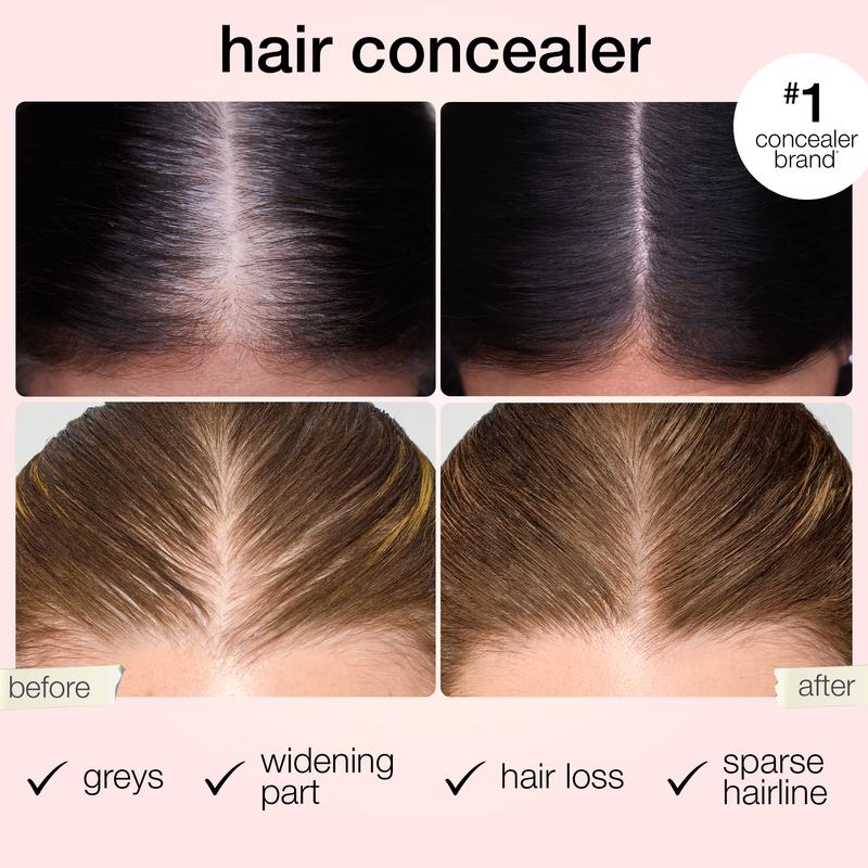 🤎 Touch & Go Hair Concealer Stick Cover Gray Roots & Fuller-Looking Hair In Seconds