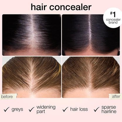 🤎 Touch & Go Hair Concealer Stick Cover Gray Roots & Fuller-Looking Hair In Seconds