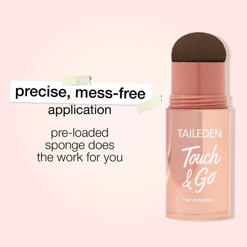 🤎 Touch & Go Hair Concealer Stick Cover Gray Roots & Fuller-Looking Hair In Seconds