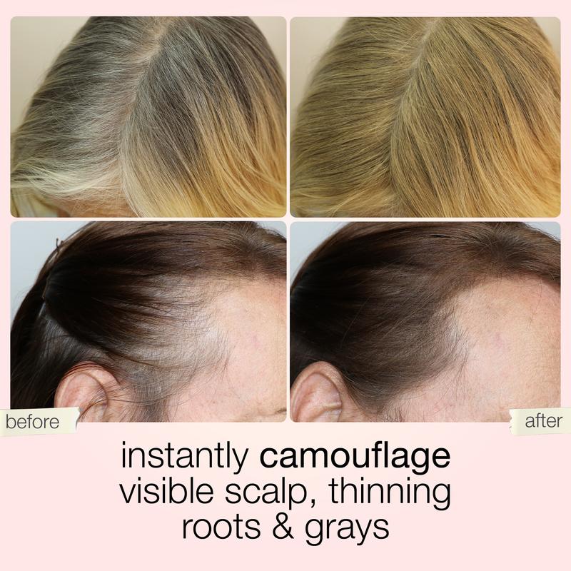 🤎 Touch & Go Hair Concealer Stick Cover Gray Roots & Fuller-Looking Hair In Seconds