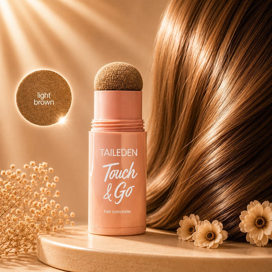 🤎 Touch & Go Hair Concealer Stick Cover Gray Roots & Fuller-Looking Hair In Seconds