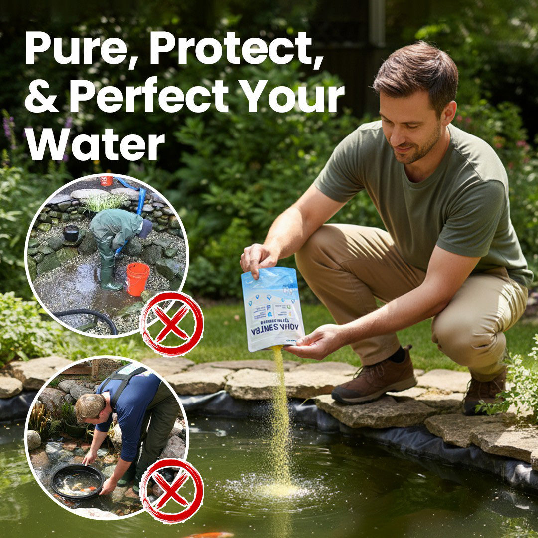 🦠 Purearo Green Water Defense Formula Help Keep Pools & Ponds Cleaner Longer